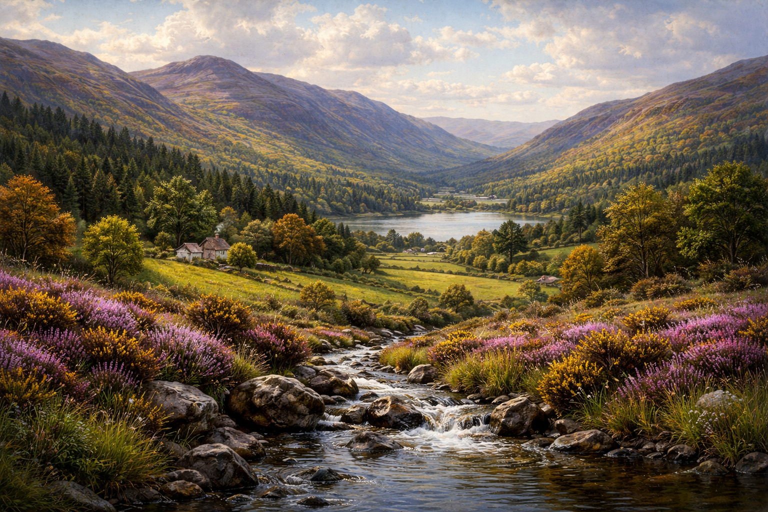 Wicklow Landscape Painting